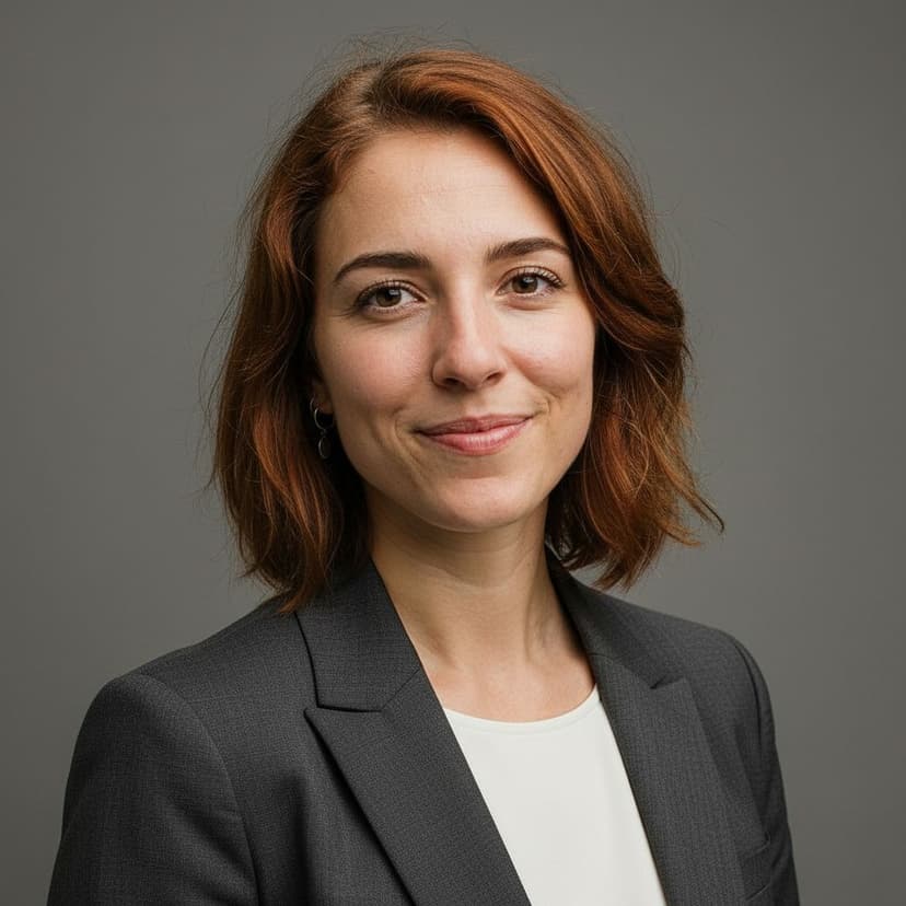 Professional business headshot of a woman in a blazer